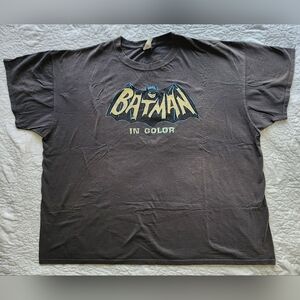 Classic Batman Graphic T-Shirt, 100% Cotton, 3XL